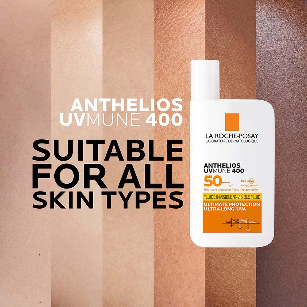 La Roche-Posay Anthelios UVMUNE 400 Invisible Fluid SPF 50+ – product view 9 | Skn Biome