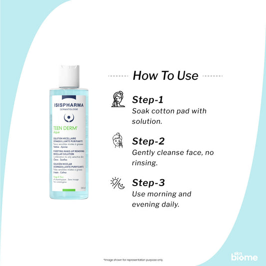 ISIS Pharma Teen Derm Aqua Purifying Micellar Solution