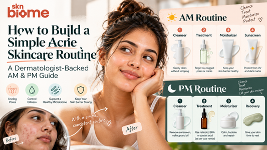 How to Build a Simple Acne Skincare Routine: A Dermatologist-Backed AM & PM Guide