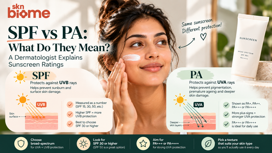 SPF vs PA: Differences, Meaning, and How to Choose Sunscreen
