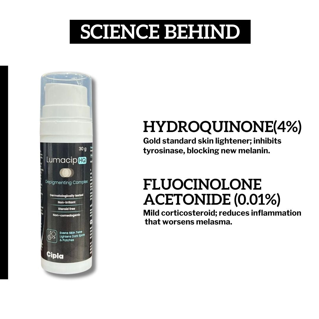Lumacip HQ Depigmenting Complex for Dark Spots, Melasma & Pigmentation – Skn Biome