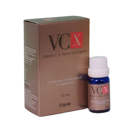 Cipla VCX+ Serum 20ml, included in the SknBiome Bridal Glow Countdown Kit