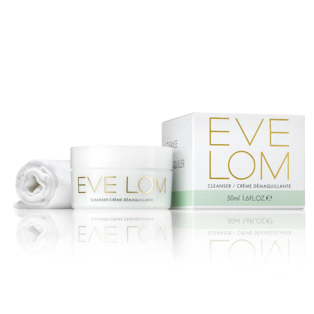 EVE LOM Cleanser iconic cleansing balm with muslin cloth | Skn Biome