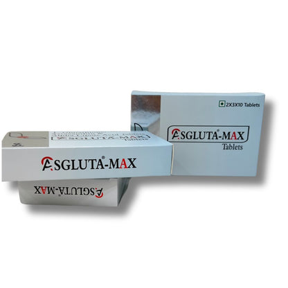 Asgluta Max Glutathione Tablets for Skin Brightening – Skn Biome