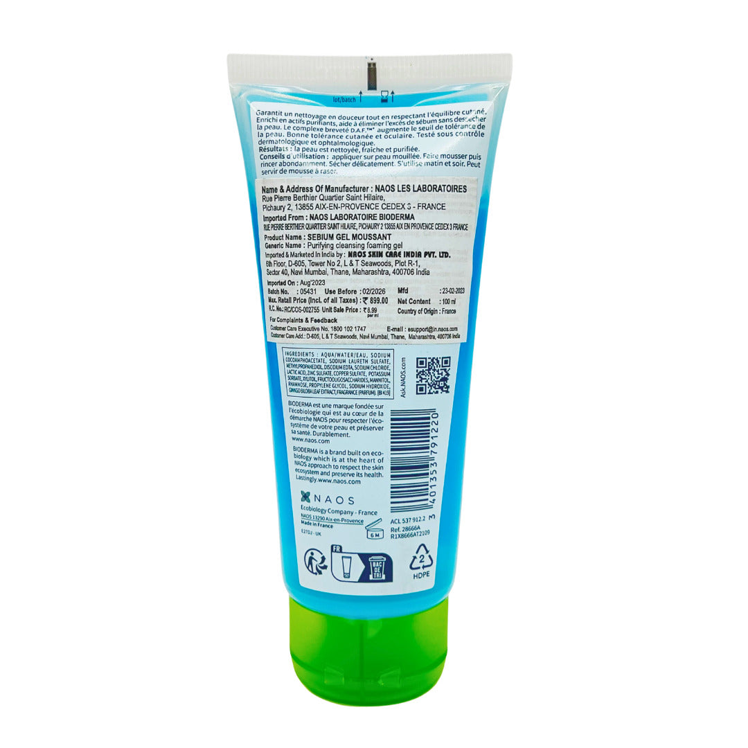 Bioderma Sebium Gel Moussant
