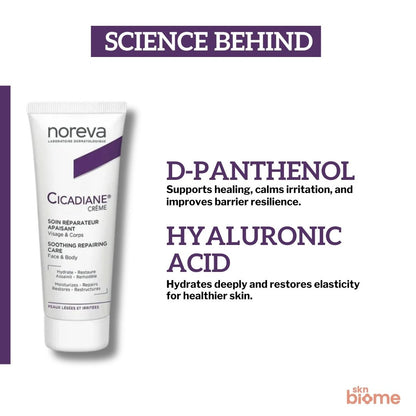 Noreva Cicadiane Soothing Repairing Face & Body Cream