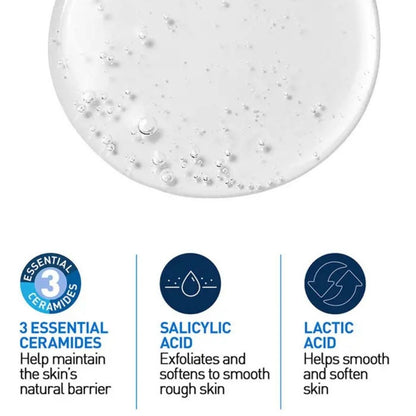 CeraVe SA Smoothing Cleanser – Exfoliating Cleanser with Salicylic Acid (236 ml)