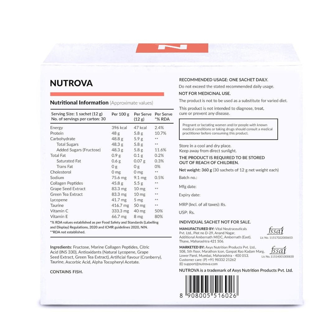 Nutrova Collagen+ Antioxidants