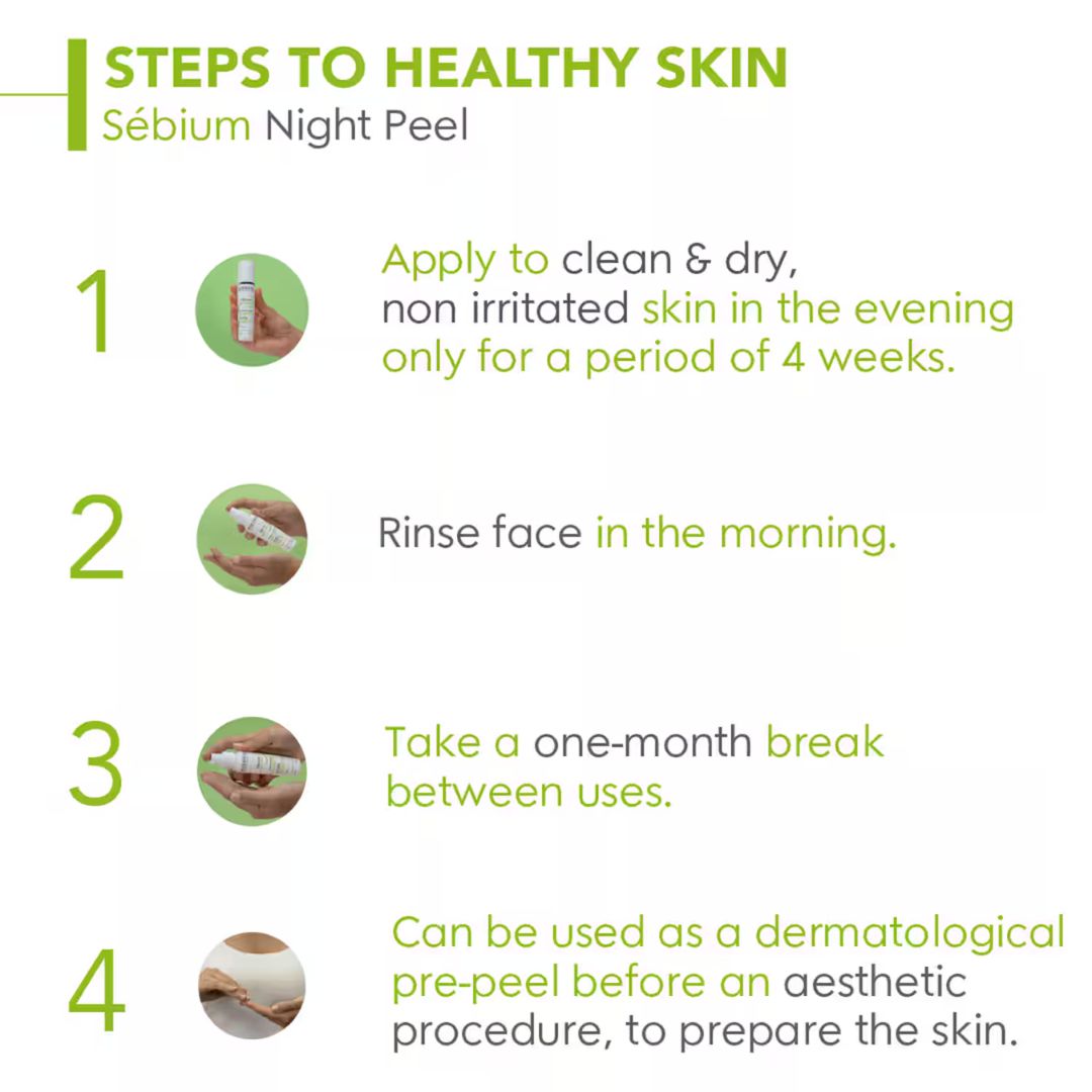 Bioderma Sebium Smoothing Concentrate Night Peel