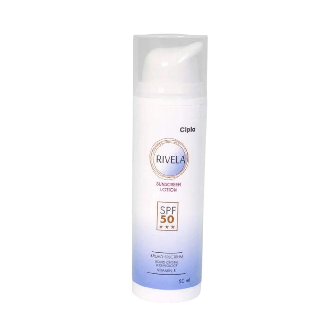 Rivela SPF 50 Sunscreen Lotion