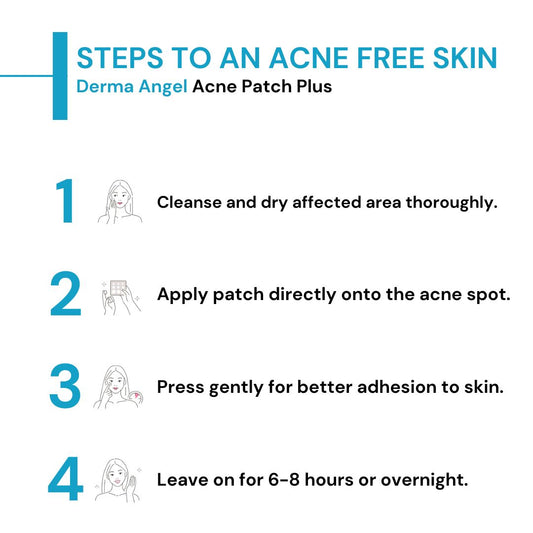 Derma Angel Day acne patches – product view 2 | Skn Biome