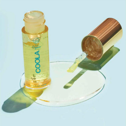 Coola Liplux Hydrating Oil SPF 30, Golden Glow
