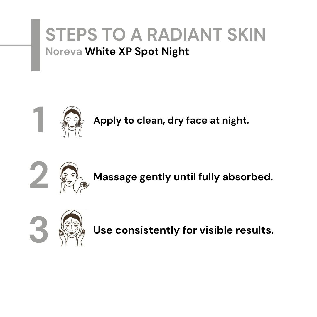 Noreva White XP Spot Night