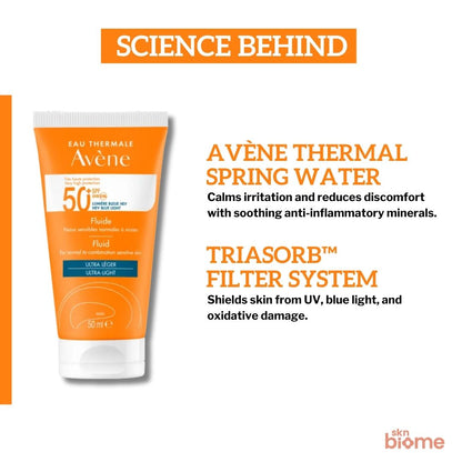 Avene Very High Protection Ultra-Light Sunscreen Fluid SPF 50+