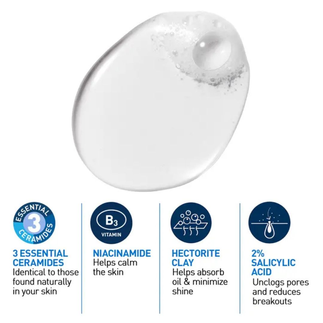 CeraVe Blemish Control Cleanser with Salicylic Acid for Acne – Skn Biome