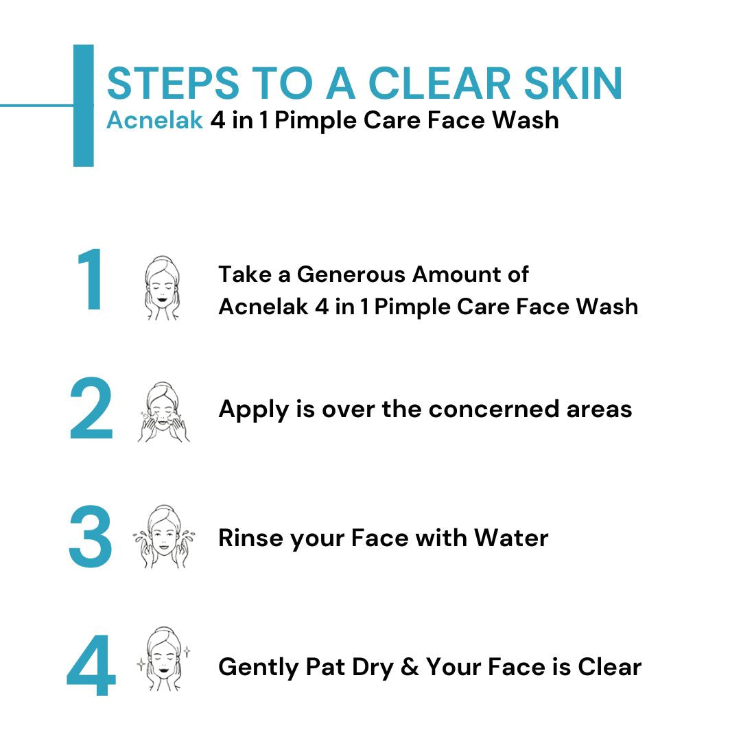 Acnelak 4 in1 Pimple Care Face Wash
