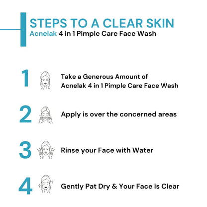 Acnelak 4 in1 Pimple Care Face Wash