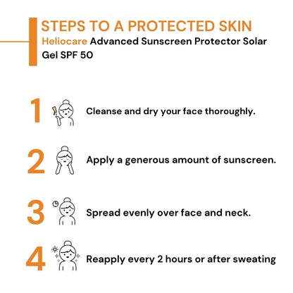 Heliocare Advanced Sunscreen Protector Solar Gel SPF 50