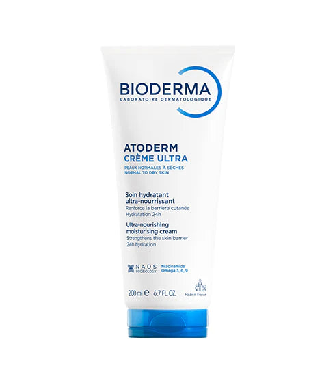 Bioderma Atoderm Creme ultra-nourishing moisturizer for dry sensitive skin 200ml | Skn Biome