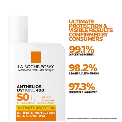 La Roche-Posay Anthelios UVMUNE 400 Invisible Fluid Sunscreen SPF 50+