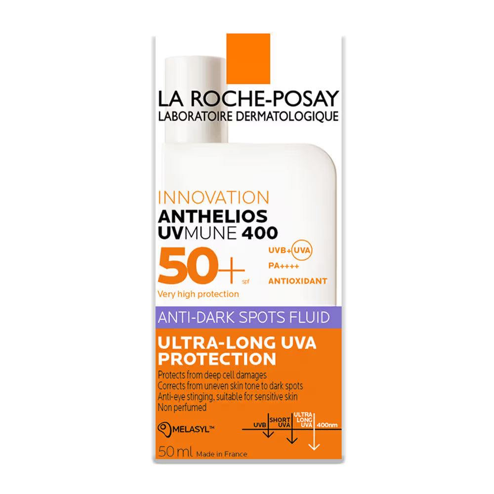 La Roche-Posay Anthelios UVMUNE400 Anti-Dark Spot Fluid SPF50+ Sunscreen (50ml)