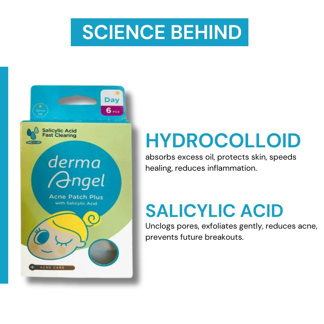 Derma Angel Acne Patch (Day Usage) 6 patches
