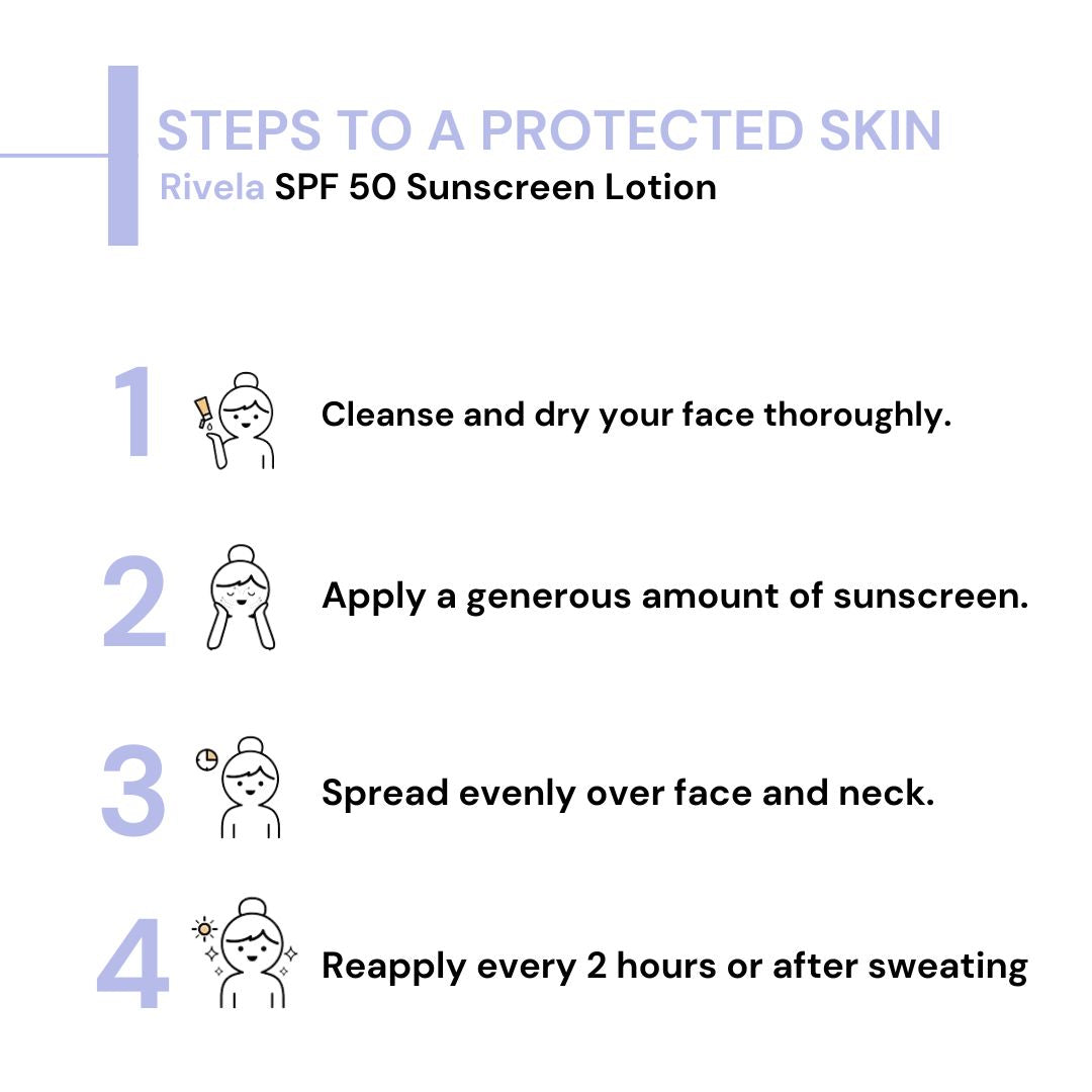Rivela SPF 50 Sunscreen Lotion