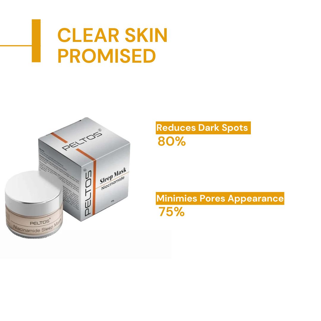 Peltos Niacinamide Sleep Mask
