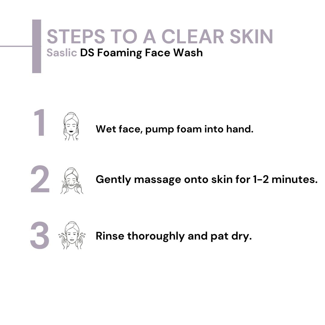 Saslic DS Foaming Face Wash