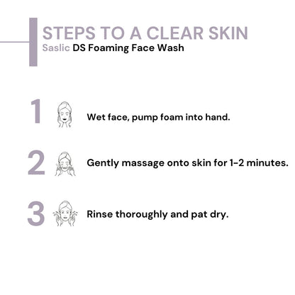 Saslic DS Foaming Face Wash