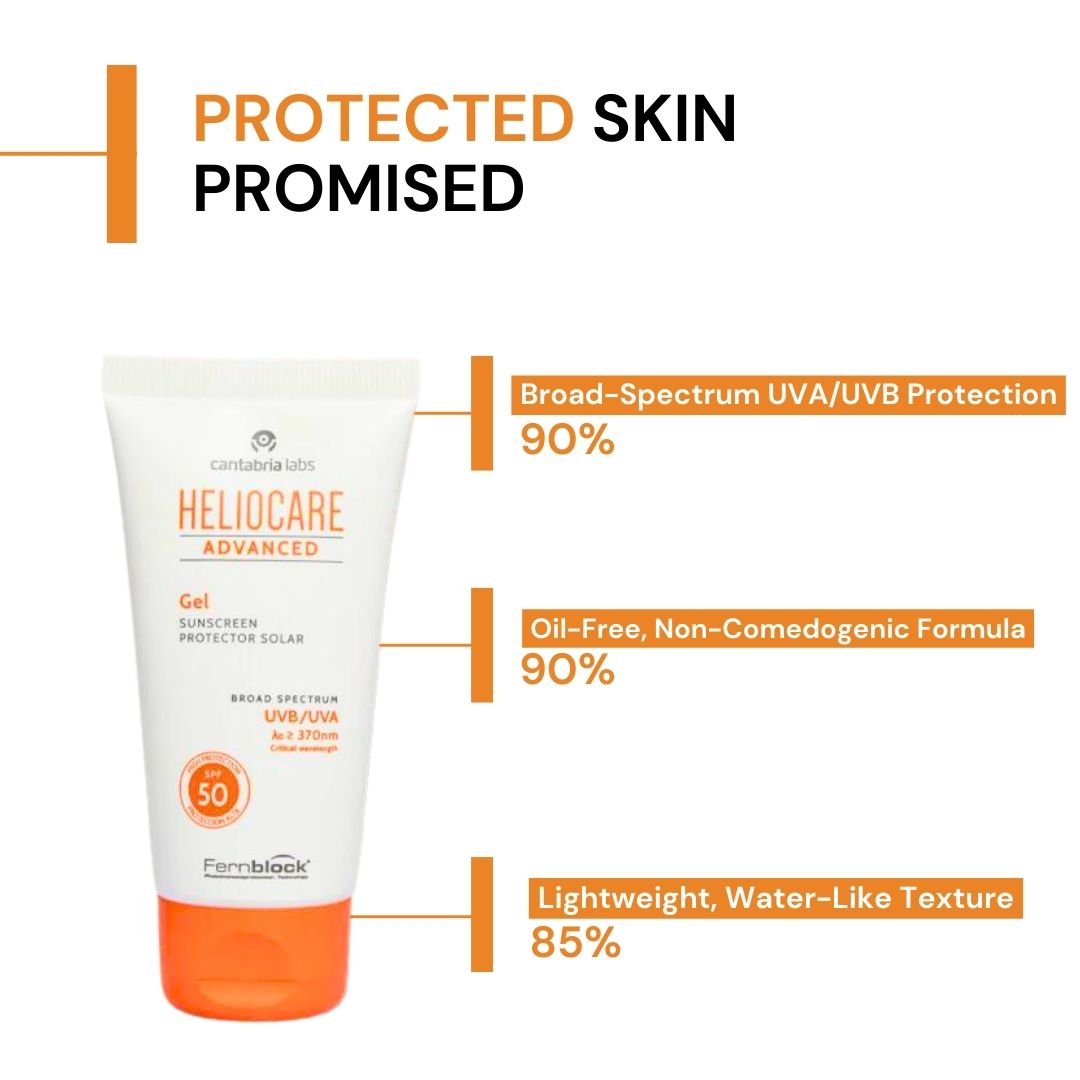 Heliocare Advanced Sunscreen Protector Solar Gel SPF 50