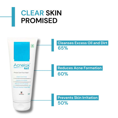 Acnelak 4 in1 Pimple Care Face Wash
