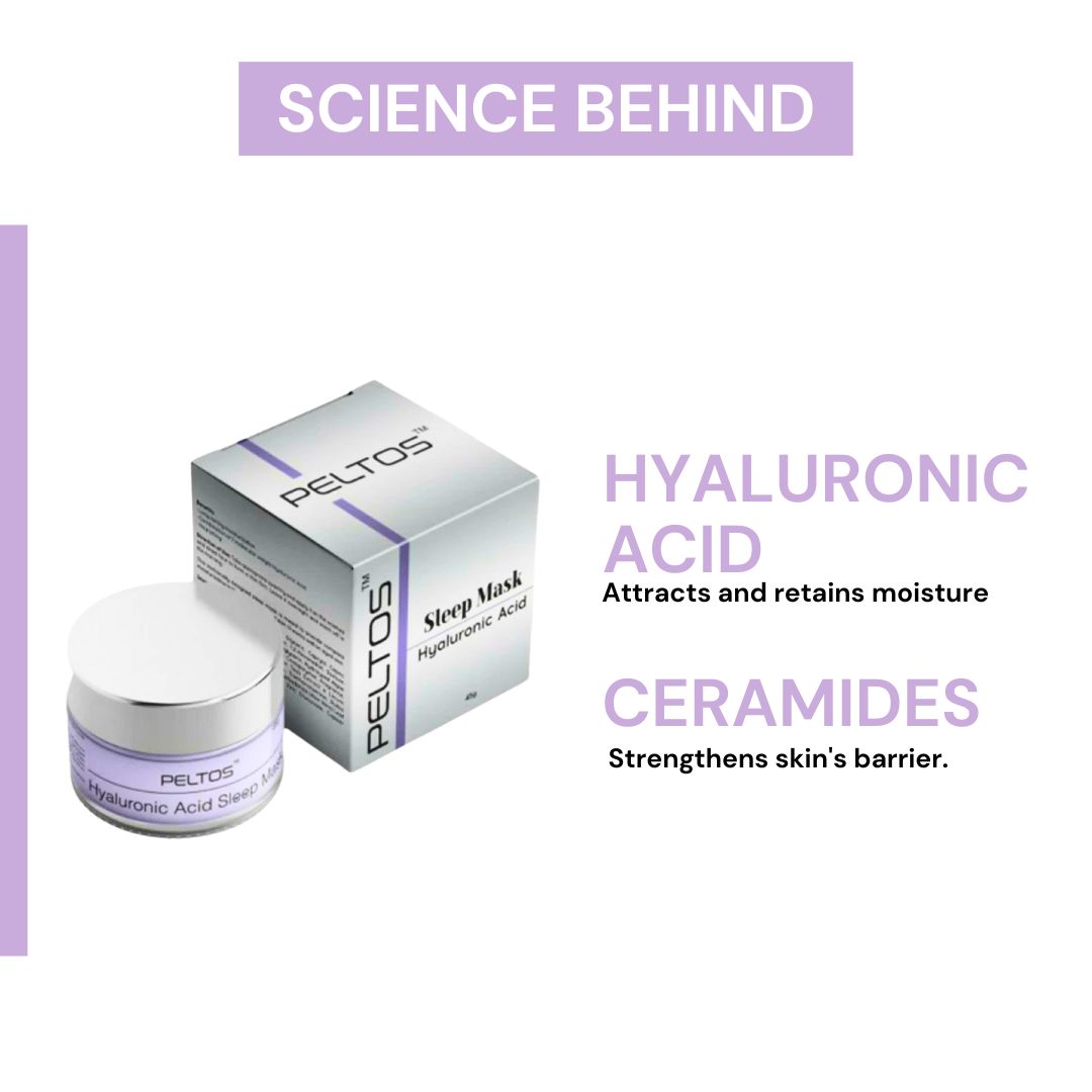 Peltos Hyaluronic Acid Sleep Mask