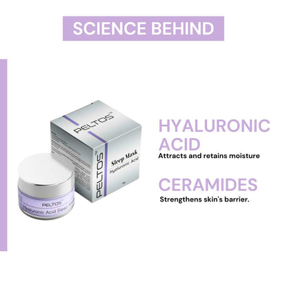 Peltos Hyaluronic Acid Sleep Mask