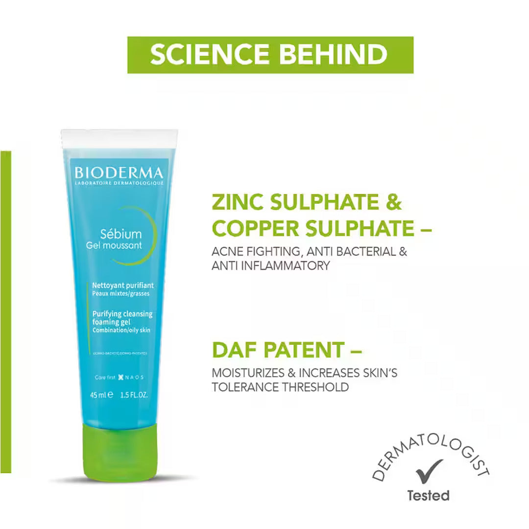 Bioderma Sebium Gel Moussant
