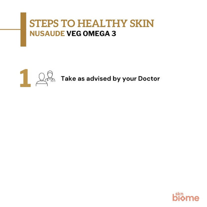 Nusaude Veg Omega 3 Nutraceutical Liquid Filled Capsule