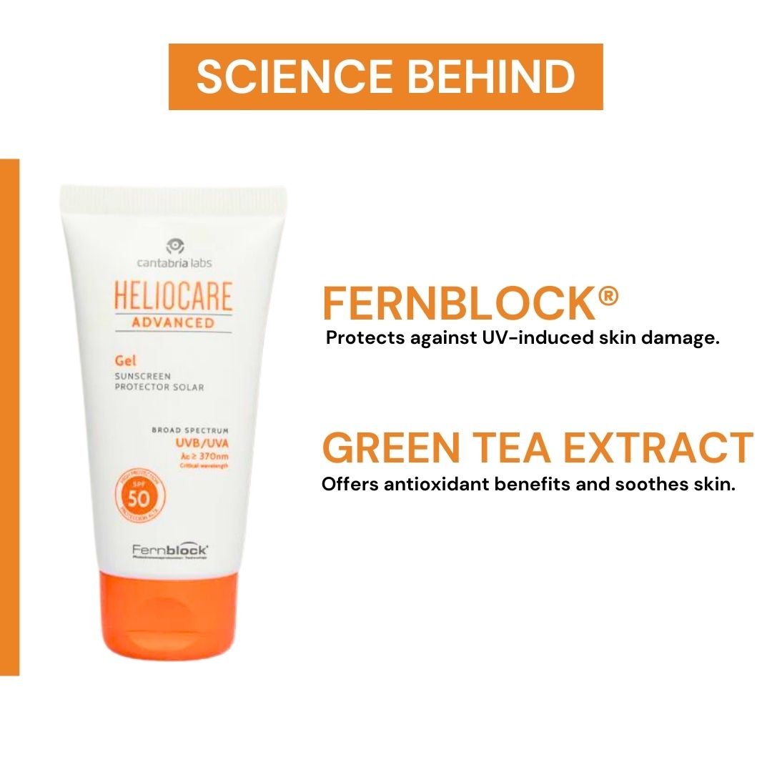 Heliocare Advanced Sunscreen Protector Solar Gel SPF 50