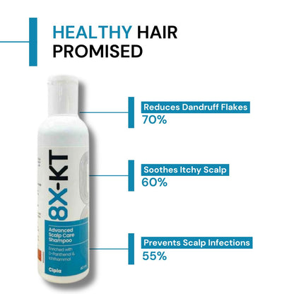 8X-KT Advanced Scalp Care Shampoo