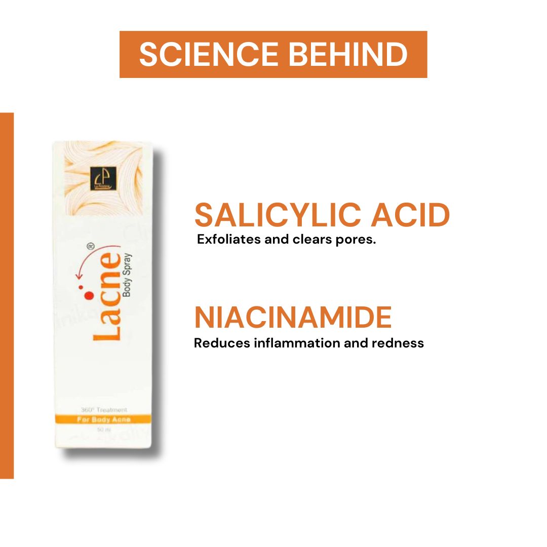 Lacne 360 Acne Treatment Body Spray