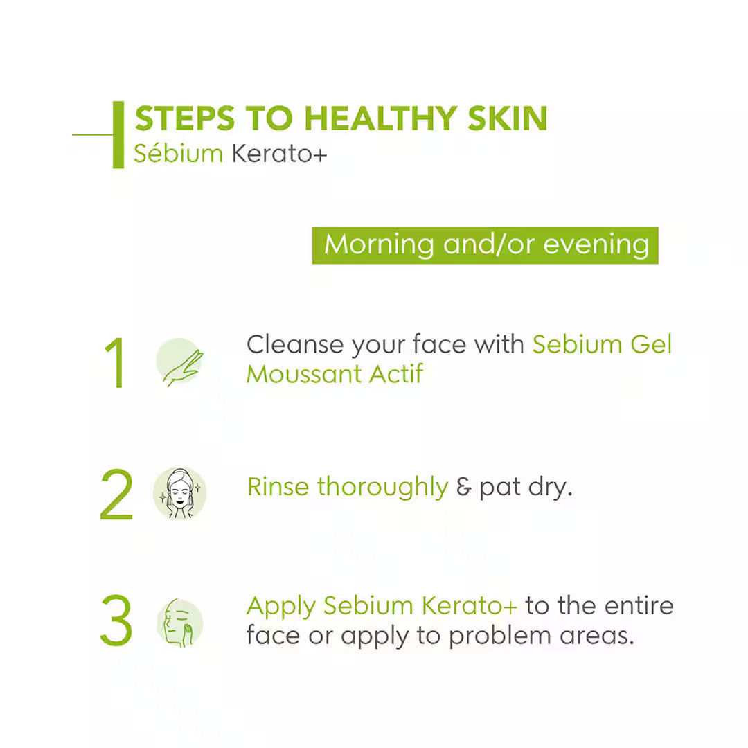 Bioderma Sebium Kerato+ Anti-Blemish Gel Cream