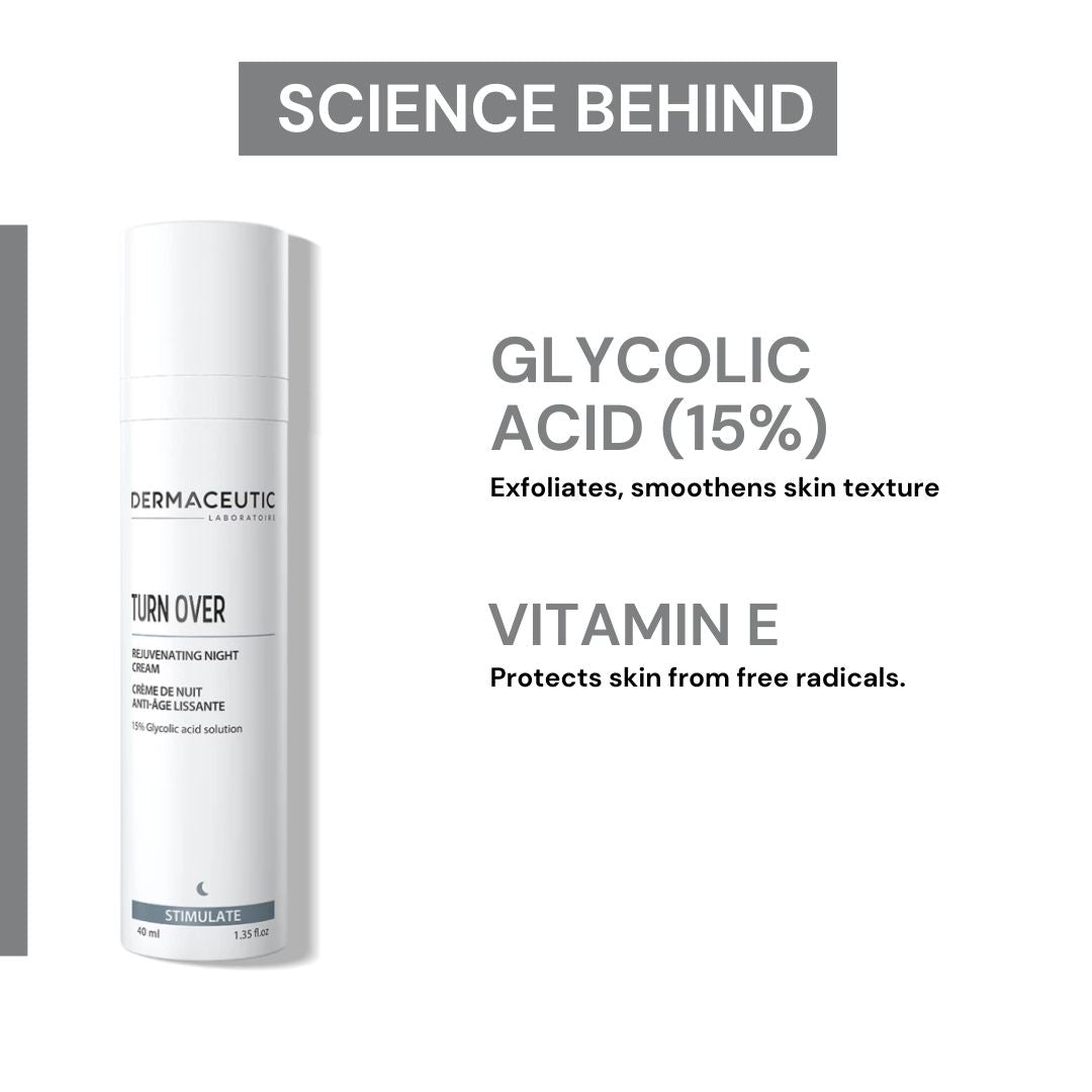 Dermaceutic Turn Over REJUVENATING NIGHT CREAM