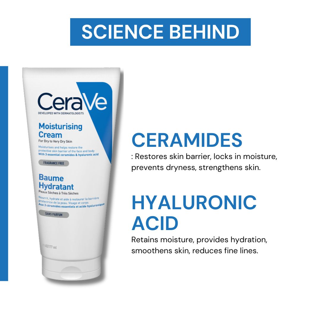 CeraVe Moisturizing Cream for Dry to Very Dry Skin