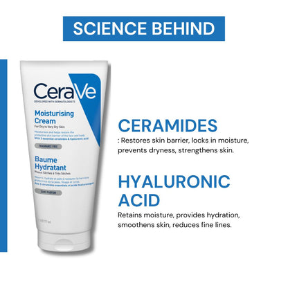 CeraVe Moisturizing Cream for Dry to Very Dry Skin