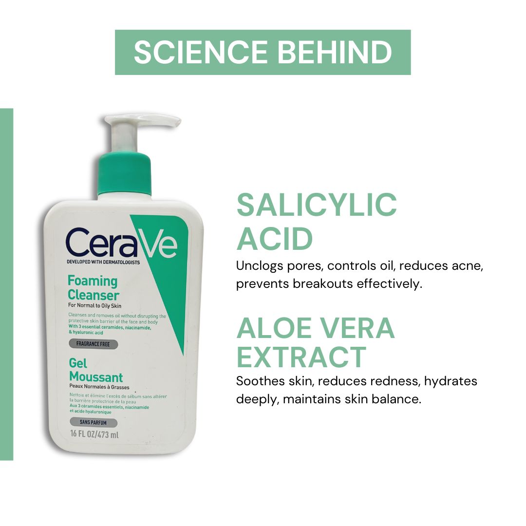 CeraVe Foaming Facial Cleanser