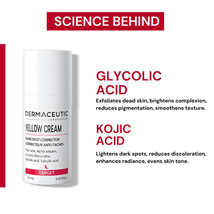 Dermaceutic Yellow Cream Dark Spot Corrector