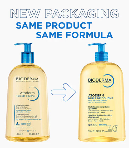 Bioderma Atoderm Soothing Lipid-Replenishing Cleansing Oil