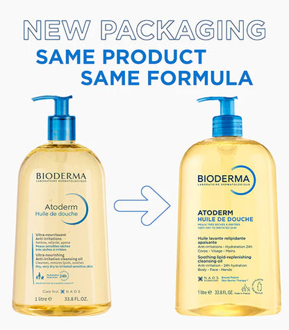 Bioderma Atoderm Soothing Lipid-Replenishing Cleansing Oil