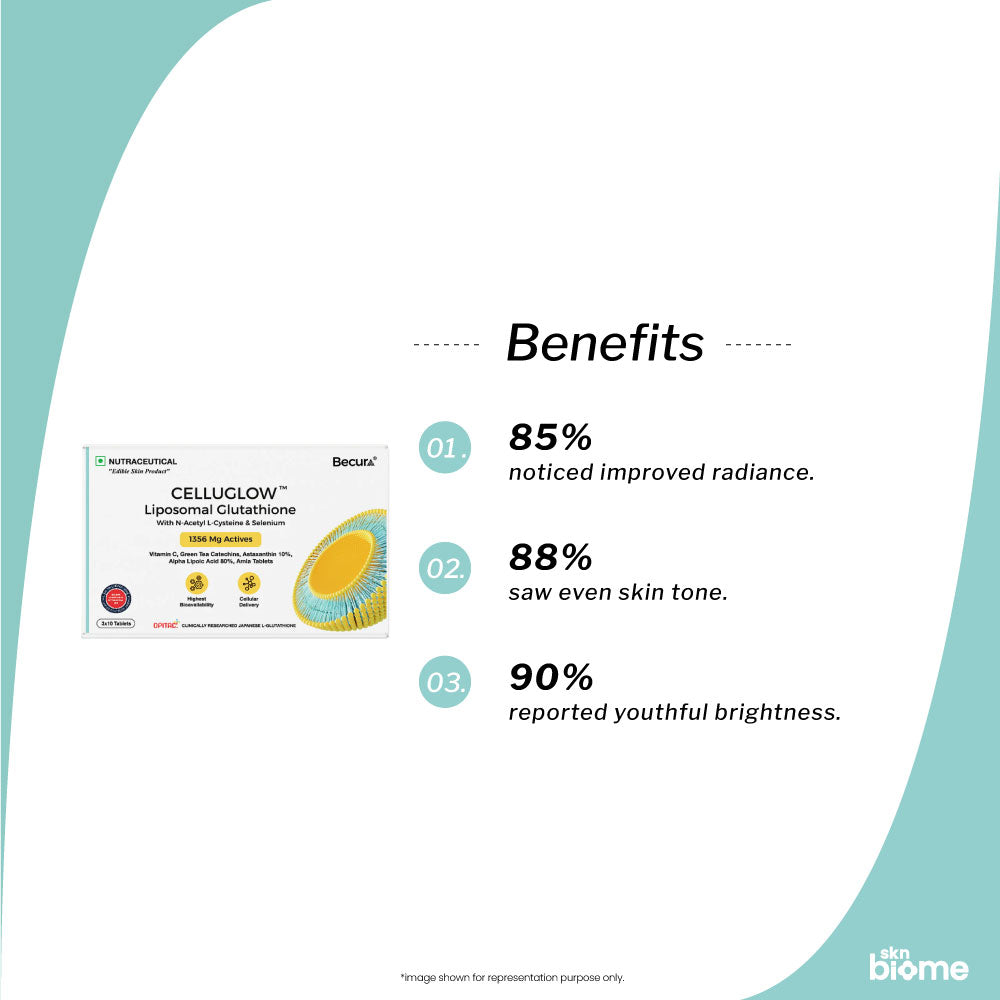 Becura Celluglow Glutathione Tablets