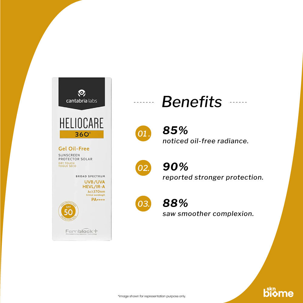 Heliocare 360 Gel Oil-Free Sunscreen SPF 50/PA++++