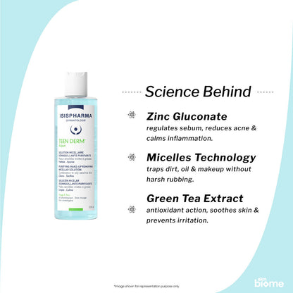 ISIS Pharma Teen Derm Aqua Purifying Micellar Solution